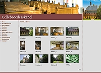 Web site for the church Cellebroederskapel, Maastricht